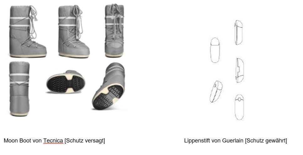 Moon Boots und Lippenstift Design