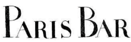 Paris Bar mark