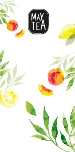May Tea packaging design