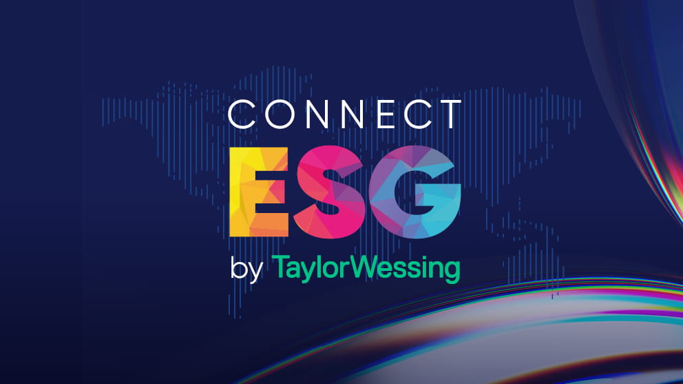 ESG Connect Thumbnail | Taylor Wessing