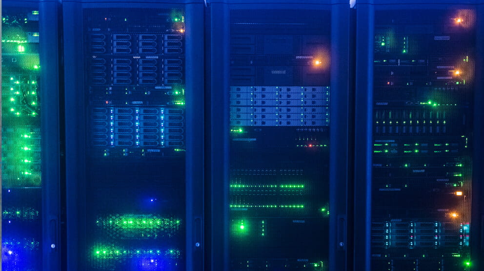 Lights on network server