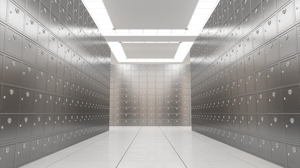 Safe deposit boxes